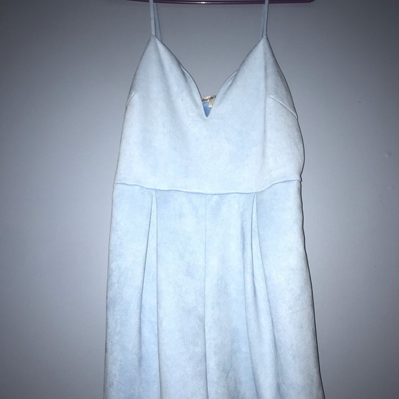Charlotte Russe Romper Baby Blue size large - Picture 1 of 4
